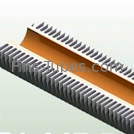 kaufen DELLOK Kohlenstoffstahl Helical Condenser Aluminium extrudierte Schläuche online manufacture