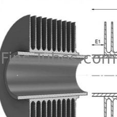 kaufen DELLOK SA334 Gr1 Extrudierte Flossenröhren Korrosionsbeständig Vibrationsbeständig online manufacture