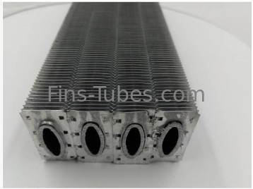 kaufen DELLOK Aluminium 1100 elliptische, auf Nickel basierende, geschweißte Spiralflossenröhre online manufacture