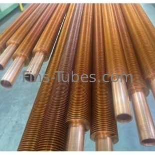 kaufen DELLOK T2 TP2 C122000 Kupferflossenröhre Spirale Lasergeschweißt online manufacture