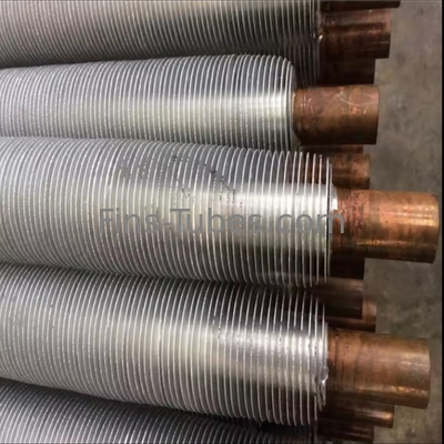 kaufen DELLOK Korrosionsbeständigkeit Aluminium-Finnenröhre Anpassungsfähige Länge Rohrwand Keine Begrenzung online manufacture