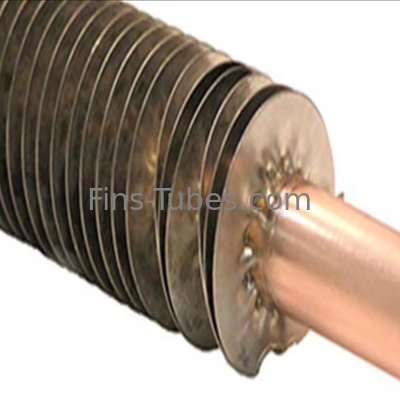 kaufen DELLOK Druck eingebettete Flossenröhre 200°C Wärmeübertragung Ebenen gegraben geschweißte Flossenrand 1,65mm Wanddicke 2,5-20mm Flossen online manufacture