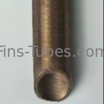 kaufen DELLOK angepasste X46cr13 Flossenröhre Runde/Quadrat/Rechteck/Oval 10 Flossen pro Zoll online manufacture