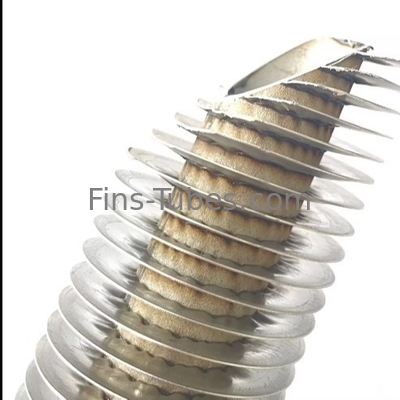 kaufen DELLOK Pulverbeschichtete extrudierte Flossenröhre für nackte Röhre Od 8-51mm Anpassbar online manufacture