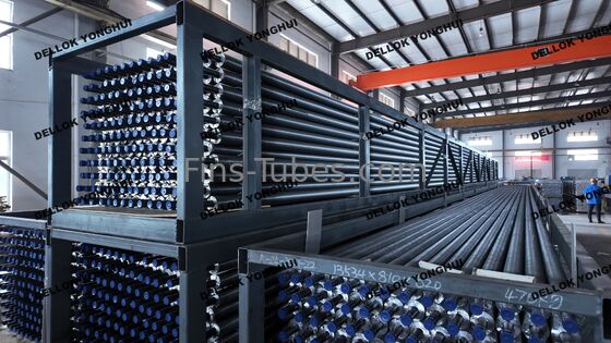 kaufen DELLOK YONGHUI Wärmetauscherrohrblatt mit Wärmetauscherrohr mit 16 oder 24 Flossen geeignet für industrielle Kühlsysteme Online-Herstellung