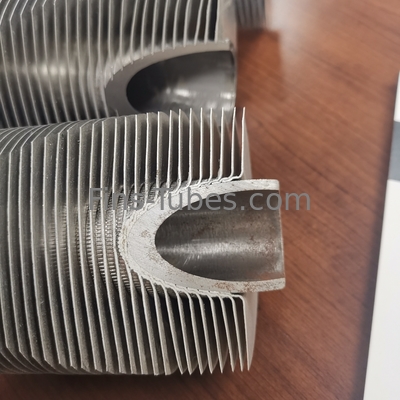 kaufen Art Spannungs-Wundgerändeltes eingebettetes Flossen-Aluminiumrohr DELLOK Kiloliter online manufacture