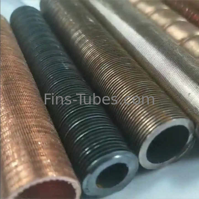 DELLOK Innere Rille/innere/innere Aluminium-Röhre mit niedrigen Flossen,Röhre mit niedrigen Flossen