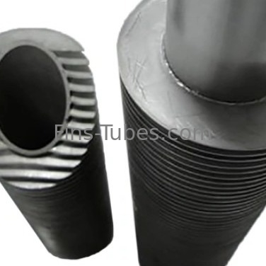 DELLOK Kupfer-Aluminium-Extrudierte Flossenröhre für Maschinenkühlgeräte