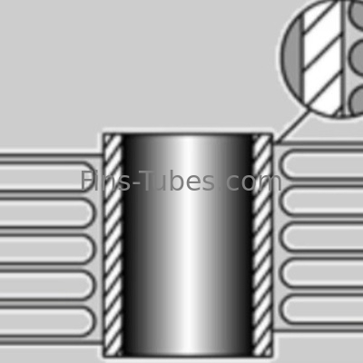 DELLOK Al 1060 Extrudierte Flachrohr für luftgekühlte Kondensatoren