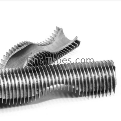 DELLOK Aluminium-Extrudierte Flossen-Kühlerflossenröhrchen