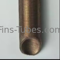 DELLOK Wärmetauscher Extrudierte Kupferröhrchen mit niedrigen Flossen