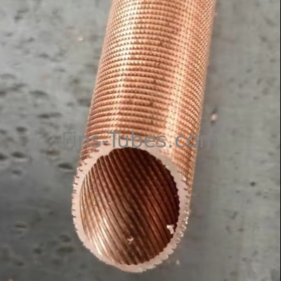 DELLOK Wärmetauscher Extrudierte Kupferröhrchen mit niedrigen Flossen