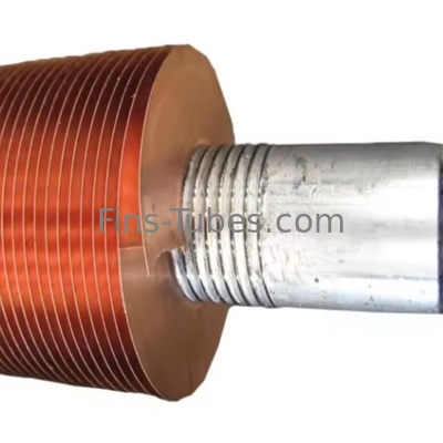 DELLOK Kupferrohr aus Edelstahl mit Aluminium-SS-Spiral-L/LL/KL-Flossen oder extrudierten Flossen