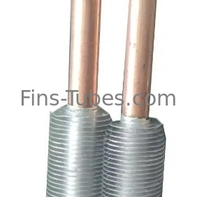DELLOK Temperatur Kohlenstoffstahl Flossenröhren Schleifen eingebettete Flossenröhrchen 0,3-1,2 mm Druck 1,0 MPa - 4,0 MPa