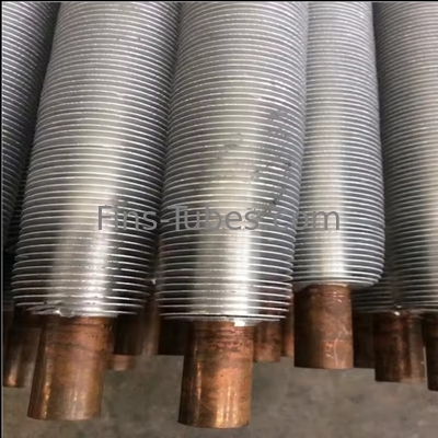 DELLOK Custom Aluminium Fin Tube mit anodisiertem Extrusionsverfahren für eine verbesserte Wärmeübertragungseffizienz