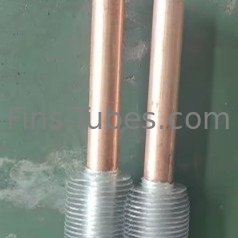 DELLOK X46cr13/4Cr13 Kohlenstoffstahl L Flossenröhren 10 Flossen pro Zoll Präzisions-Flossenwärmetauscher