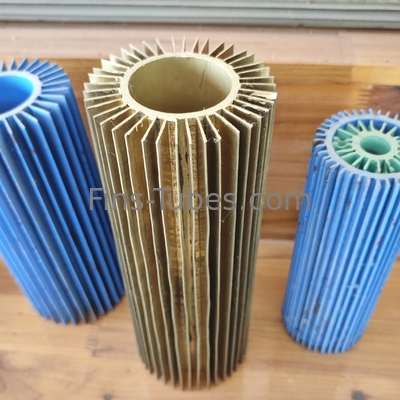 DLLKO Stahlflossenröhre mit 12FPI Min. Flossenhöhe bis 300°F Betriebstemperatur 0,96mm Wand