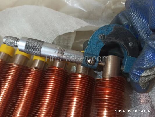 DELLOK YONGHUI Röhrchen Od 19mm Min Extrudierte Flossenröhre Maschine geliefert