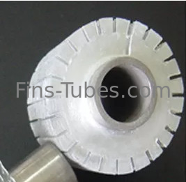 DELLOK-Körper verdrängte gezacktes Flossen-Rohr dick 0.4mm des Wärmetauscher-Alu1050