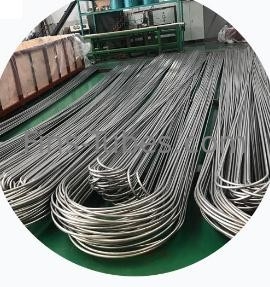 Haarnadel-Metallumkehrbogen-Rohr-1500mm geschweißte Flossen-Rohre DELLOK ununterbrochene