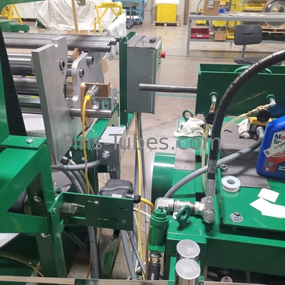 DELLOK-Wärmetauscher-kupferne Aluminiumart G-Rohr Finning-Maschine