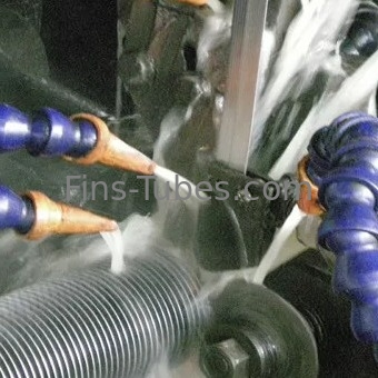Kessel DELLOK HRSG feuerte geschweißte Flossen-Rohre Heater Helicals 0.8mm ab