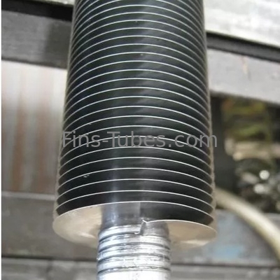 Spiralförmige Nut DELLOK, die 10 FPI-Aluminiumflossen-Rohre abkühlt