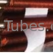 DELLOK-Art L Spannung wickelte kupfernes Flossen-Rohr des Quadrat-EN10204 ein