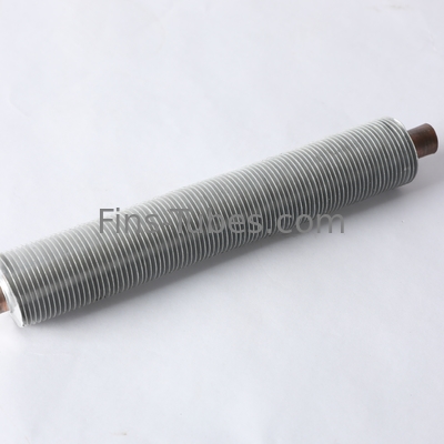 DELLOK-Wärmetauscher 12 FPI 2.1mm geriffeltes eingebettetes Flossen-Rohr Ods 50.8mm