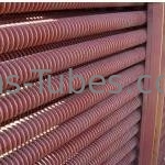DELLOK-Wärmetauscher 12 FPI 2.1mm geriffeltes eingebettetes Flossen-Rohr Ods 50.8mm