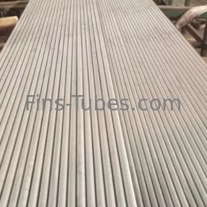 DELLOK-kerbte Aluminiumflossen-Rohr 1100 Stärke quetschverbundene 0.45mm