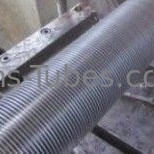 DELLOK-kerbte Aluminiumflossen-Rohr 1100 Stärke quetschverbundene 0.45mm
