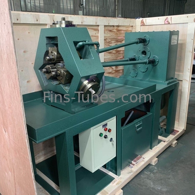 Spiralförmige Nut DELLOK abkühlende Messing-Rohr Brone 380V Finning-Maschine